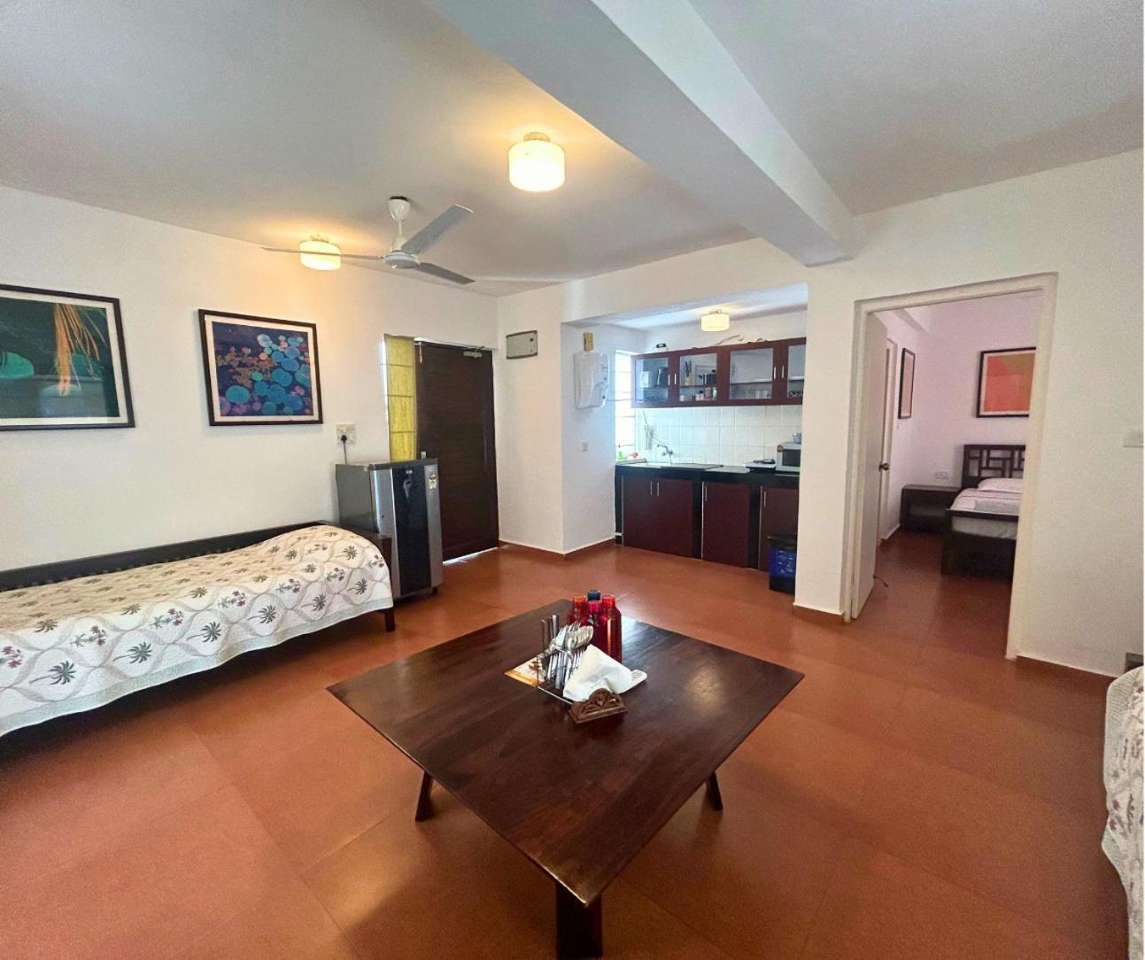 Jungle Hut-Annabelle'S Beach Apartments At Bernard Simao,Calangute,Goa Candolim Exterior foto
