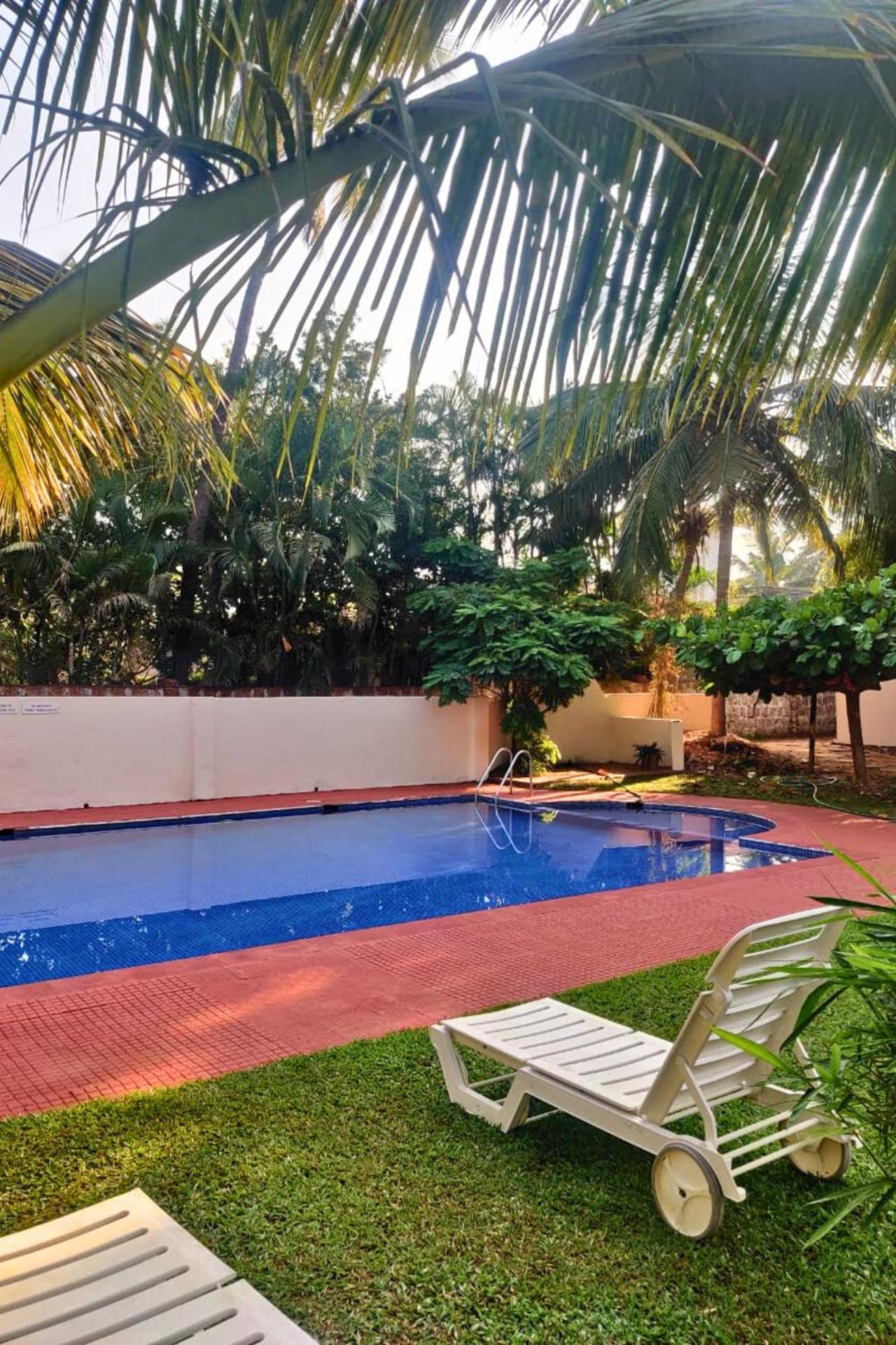 Jungle Hut-Annabelle'S Beach Apartments At Bernard Simao,Calangute,Goa Candolim Exterior foto