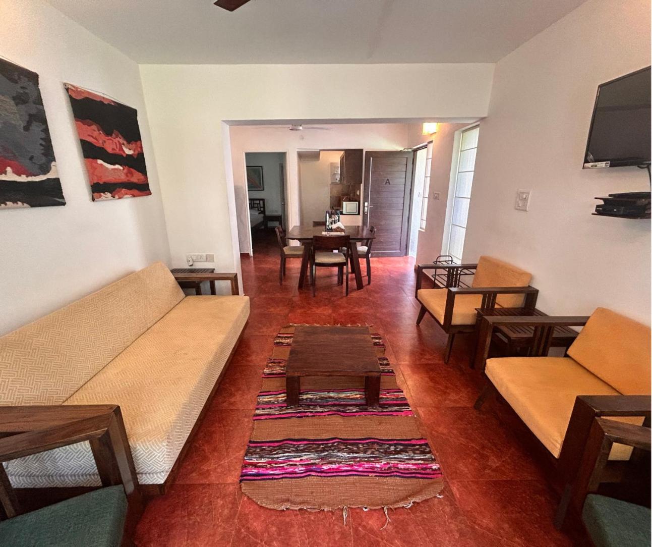 Jungle Hut-Annabelle'S Beach Apartments At Bernard Simao,Calangute,Goa Candolim Exterior foto